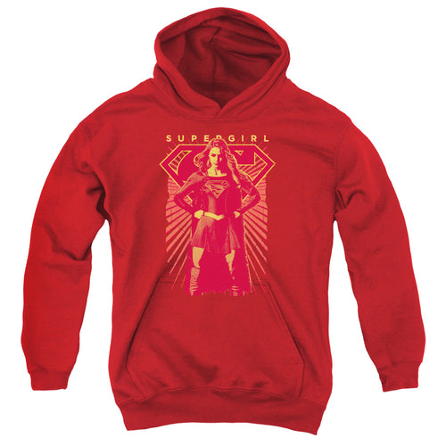Supergirl Ready Set Youth Hoodie