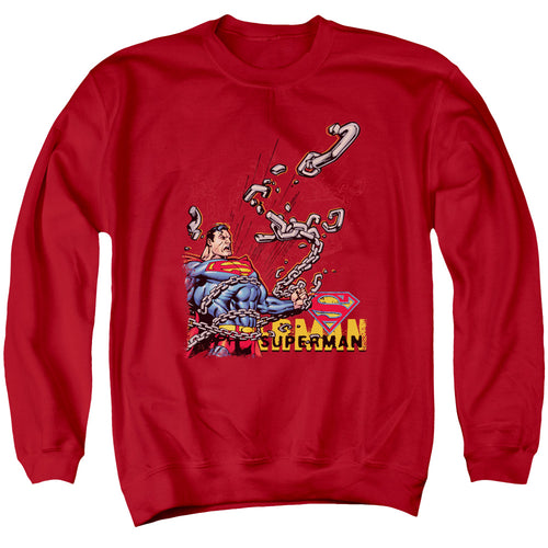Superman Breaking Chains Crewneck Sweatshirt