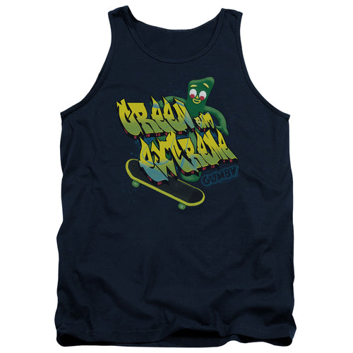 Gumby Green And Extreme Tank Top