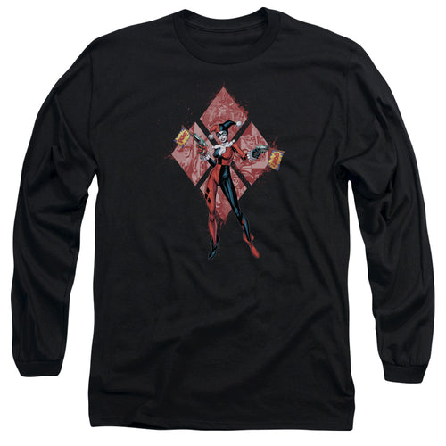 Batman Harley Quinn (Diamonds) Long Sleeve T-Shirt