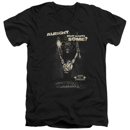 Army of Darkness Want Some V-Neck T-Shirt