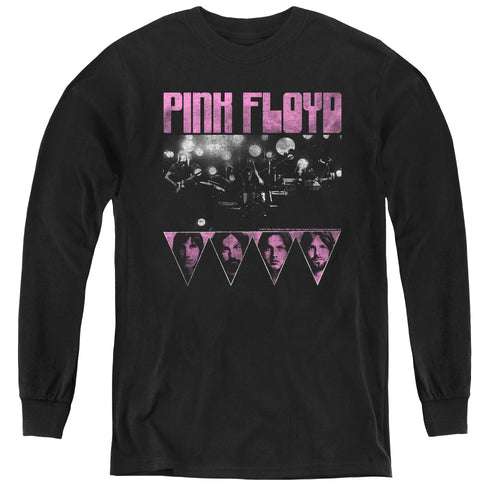 Pink Floyd Pink Four Youth Long Sleeve T-Shirt