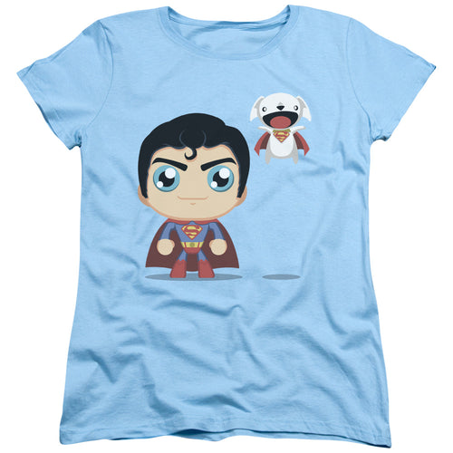Cute Superman Womens T-Shirt