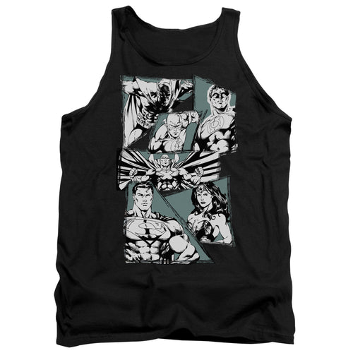 Justice League A Mighty League Tank Top