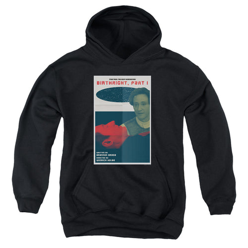 Star Trek Birthright Part I Black Youth Hoodie