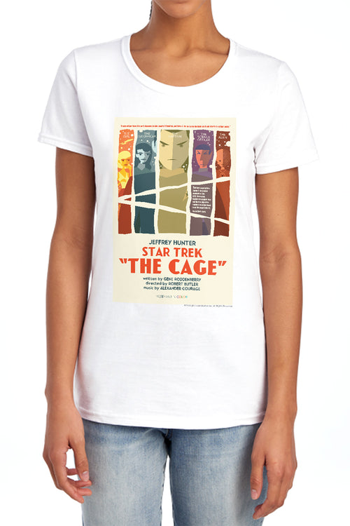 Star Trek Juan Ortiz The Cage Womens T-Shirt