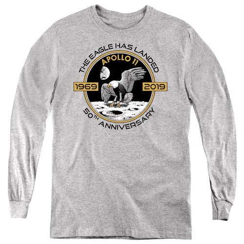 NASA Apollo Circle 50th Youth Long Sleeve T-Shirt