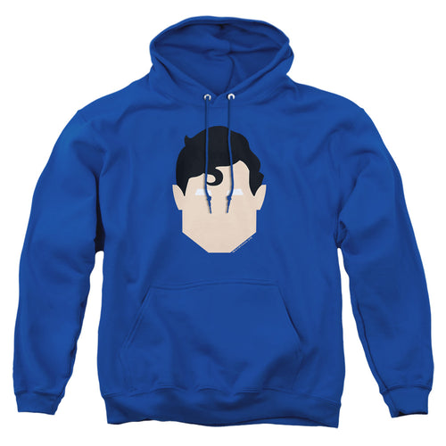 Superman Supes Head Pullover Hoodie