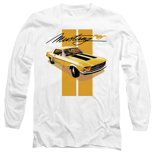 Ford Stang Stripes Long Sleeve T-Shirt
