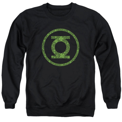Green Lantern St. Patrick'S Day Shamrock Logo Crewneck Sweatshirt