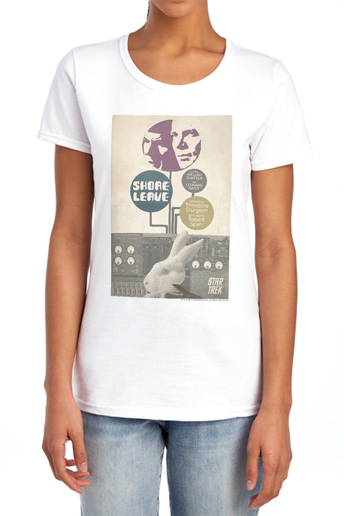 Star Trek Juan Ortiz Shore Leave Womens T-Shirt