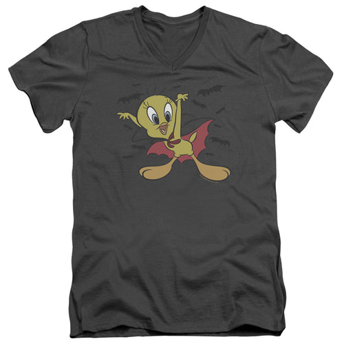 Looney Tunes Vampire Tweety V-Neck T-Shirt
