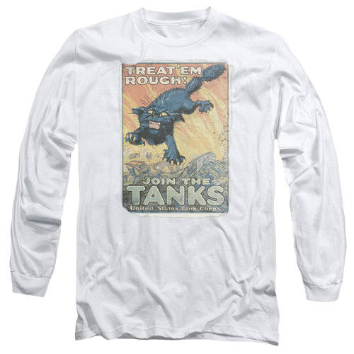 US Army Treat 'Em Rough Long Sleeve T-Shirt