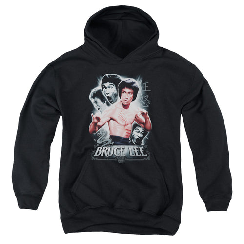 Bruce Lee Inner Fury Youth Hoodie