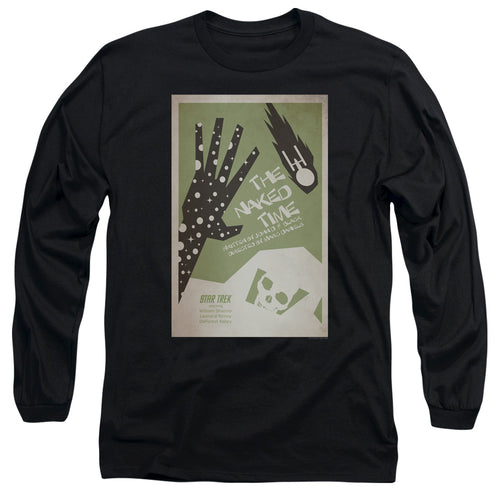 Star Trek The Naked Time Black Long Sleeve T-Shirt