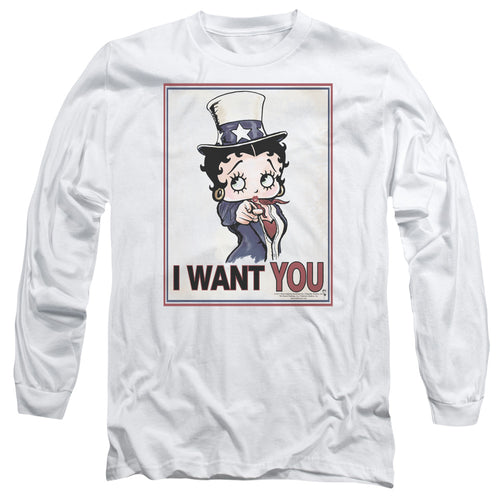 Betty Boop Auntie Boop Long Sleeve T-Shirt