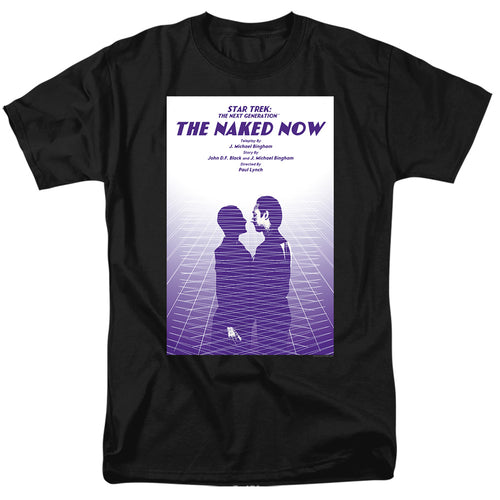 Star Trek The Naked Now Black T-Shirt