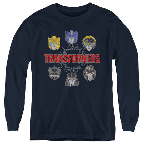 Transformers Robo Halo Youth Long Sleeve T-Shirt