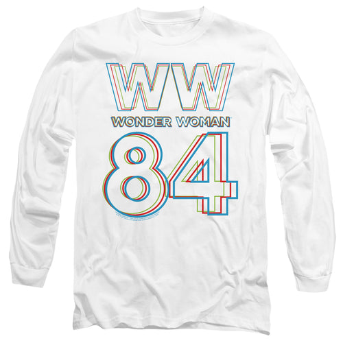 Wonder Woman 1984 3D Hype Logo Long Sleeve T-Shirt