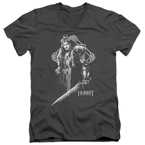 The Hobbit King Thorin V-Neck T-Shirt