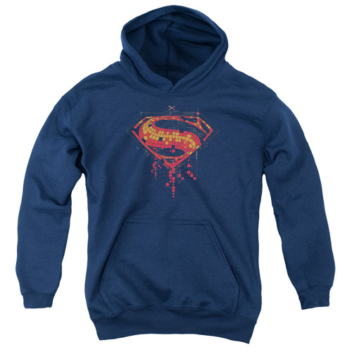 Batman v Superman Tech Super Logo Youth Hoodie
