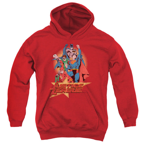 Justice League Raise Your Fist Youth Hoodie