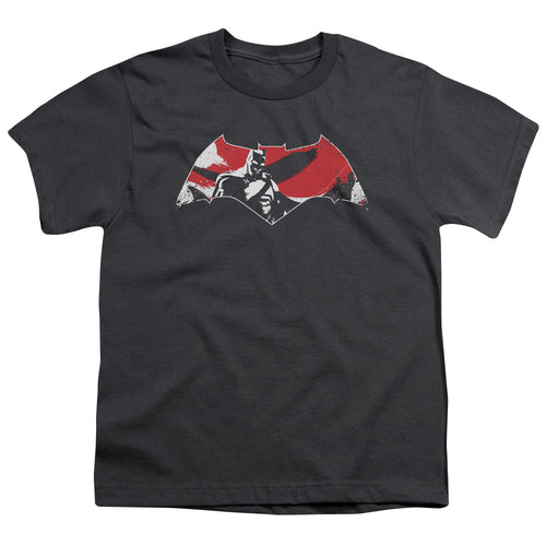 Batman v Superman Armor Splatter Logo Youth/Toddler T-Shirt