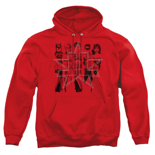 Justice League Five Stars Pullover Hoodie