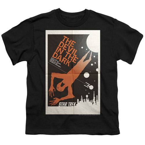 Star Trek Juan Ortiz The Devil in the Dark Black Youth/Toddler T-Shirt