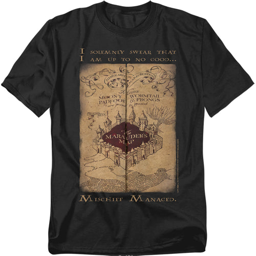 Harry Potter Marauders Map Words T-Shirt