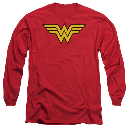DC Comics Wonder Woman Logo Long Sleeve T-Shirt