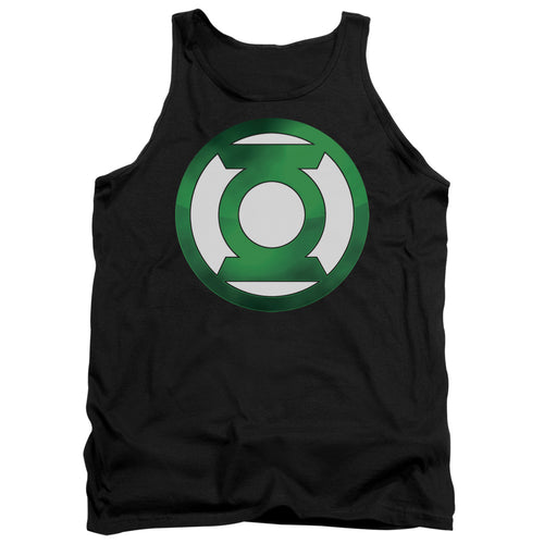 Green Lantern Green Chrome Logo Tank Top