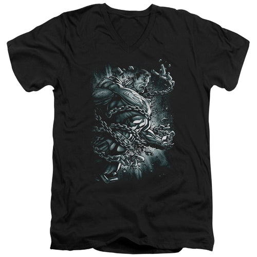 Superman Break Free V-Neck T-Shirt