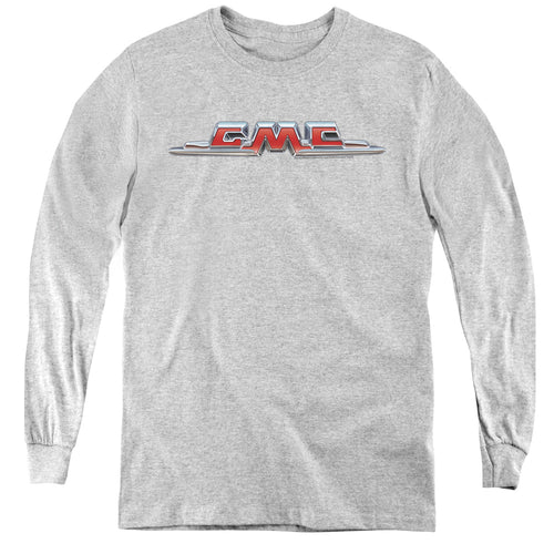 GMC Chrome Logo Youth Long Sleeve T-Shirt