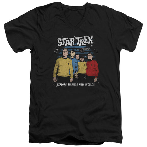 Star Trek Explore Strange New Worlds V-Neck T-Shirt