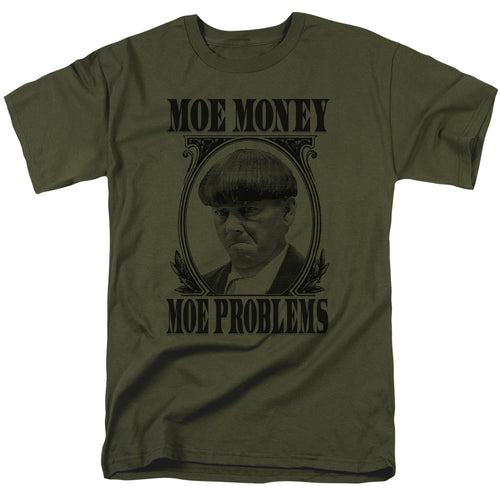 The Three Stooges Moe Money Moe Problems T-Shirt