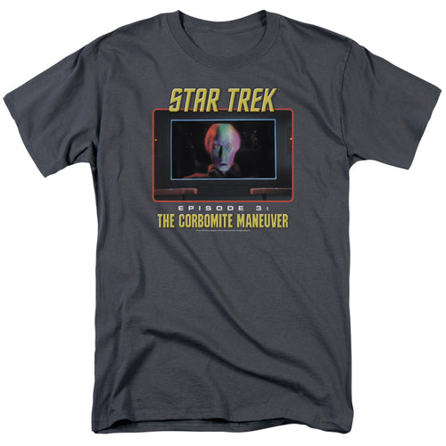 Star Trek The Corbomite Maneuver Charcoal T-Shirt