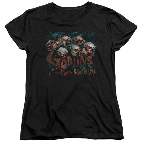 The Hobbit Misty Goblins Womens T-Shirt