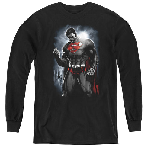 Superman Light of the Sun Youth Long Sleeve T-Shirt