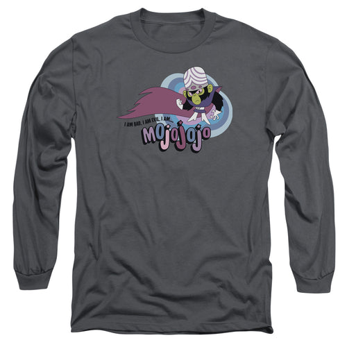 The Powerpuff Girls Mojo Jojo I Am Bad, I Am Evil Long Sleeve T-Shirt