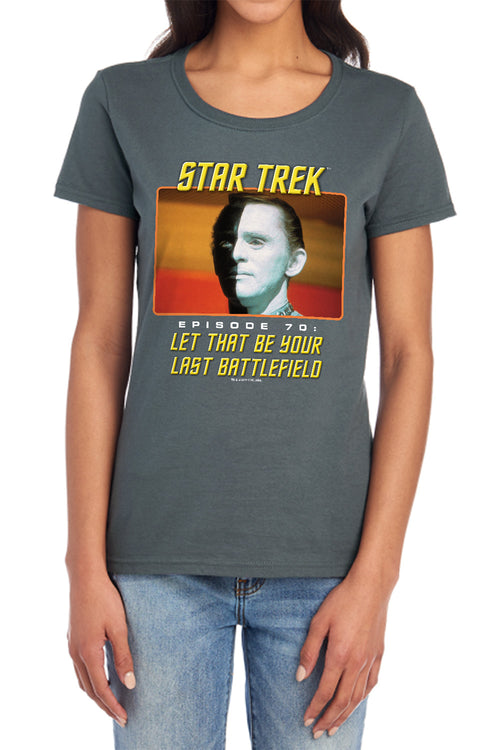 Star Trek Last Battlefield Womens T-Shirt