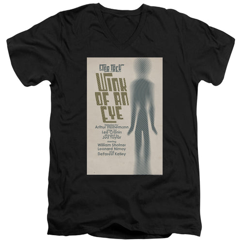 Star Trek Juan Ortiz Wink of an Eye Black V-Neck T-Shirt
