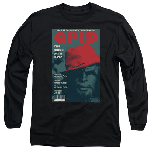 Star Trek Qpid Black Long Sleeve T-Shirt