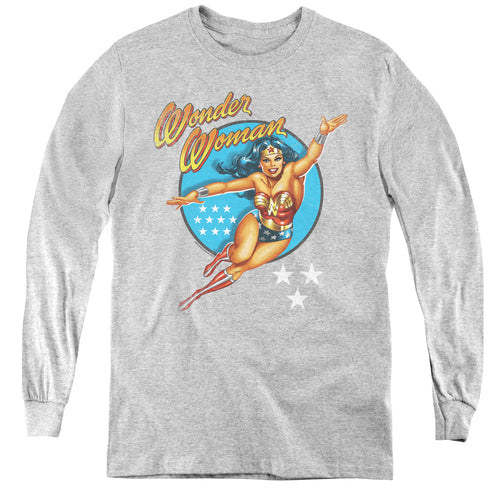 DC Comics Wonder Woman Vintage Youth Long Sleeve T-Shirt