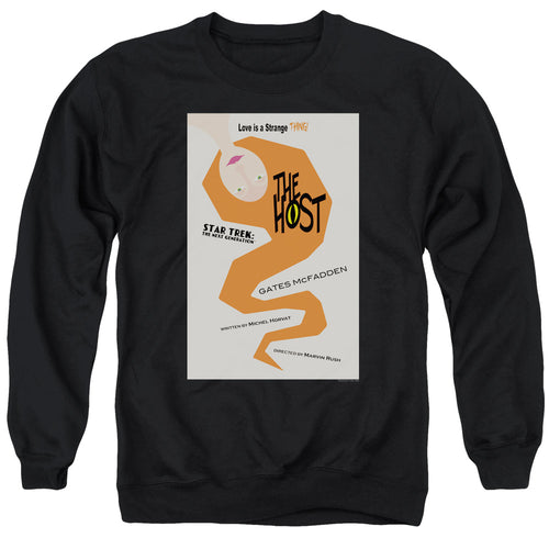 Star Trek The Host Black Crewneck Sweatshirt