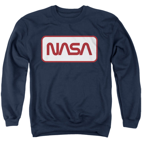 NASA Rectangular Worm Logo Crewneck Sweatshirt