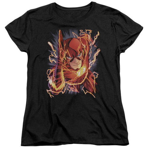 Justice League Flash #1 Womens T-Shirt