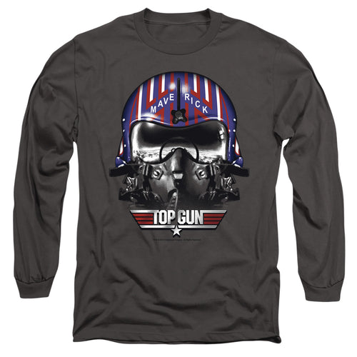 Top Gun Maverick Helmet Long Sleeve T-Shirt