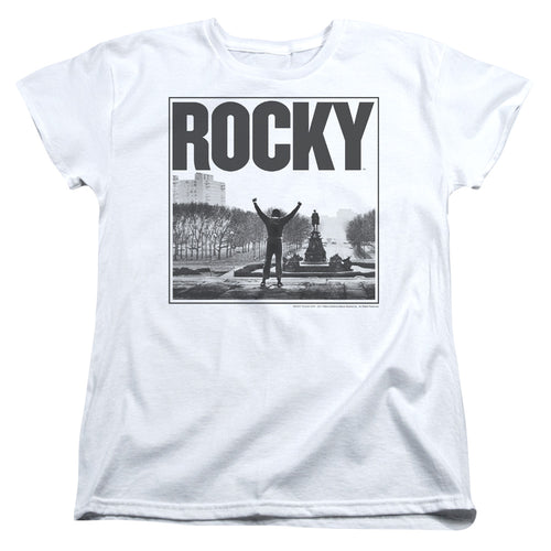Rocky Top of the Stairs Womens T-Shirt