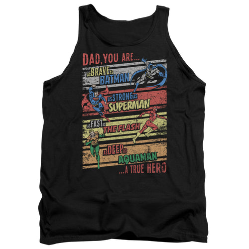 Justice League A True Hero Tank Top